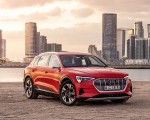 2019 Audi e-tron (Color: Catalunya Red) Front Three-Quarter Wallpapers 150x120