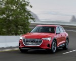 2019 Audi e-tron (Color: Catalunya Red) Front Three-Quarter Wallpapers 150x120