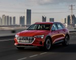 2019 Audi e-tron (Color: Catalunya Red) Front Three-Quarter Wallpapers 150x120