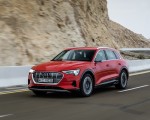 2019 Audi e-tron (Color: Catalunya Red) Front Three-Quarter Wallpapers 150x120