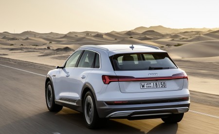 2019 Audi e-tron (Color: Glacier White) Rear Wallpapers 450x275 (210)
