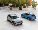 2019 Audi e-tron (Color: Siam Beige) and Audi e-tron (Color: Antigua Blue) Front Wallpapers 150x120