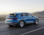 2019 Audi e-tron Electric SUV (Color: Antigua Blue) Rear Three-Quarter Wallpapers 150x120