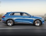 2019 Audi e-tron Electric SUV (Color: Antigua Blue) Side Wallpapers 150x120