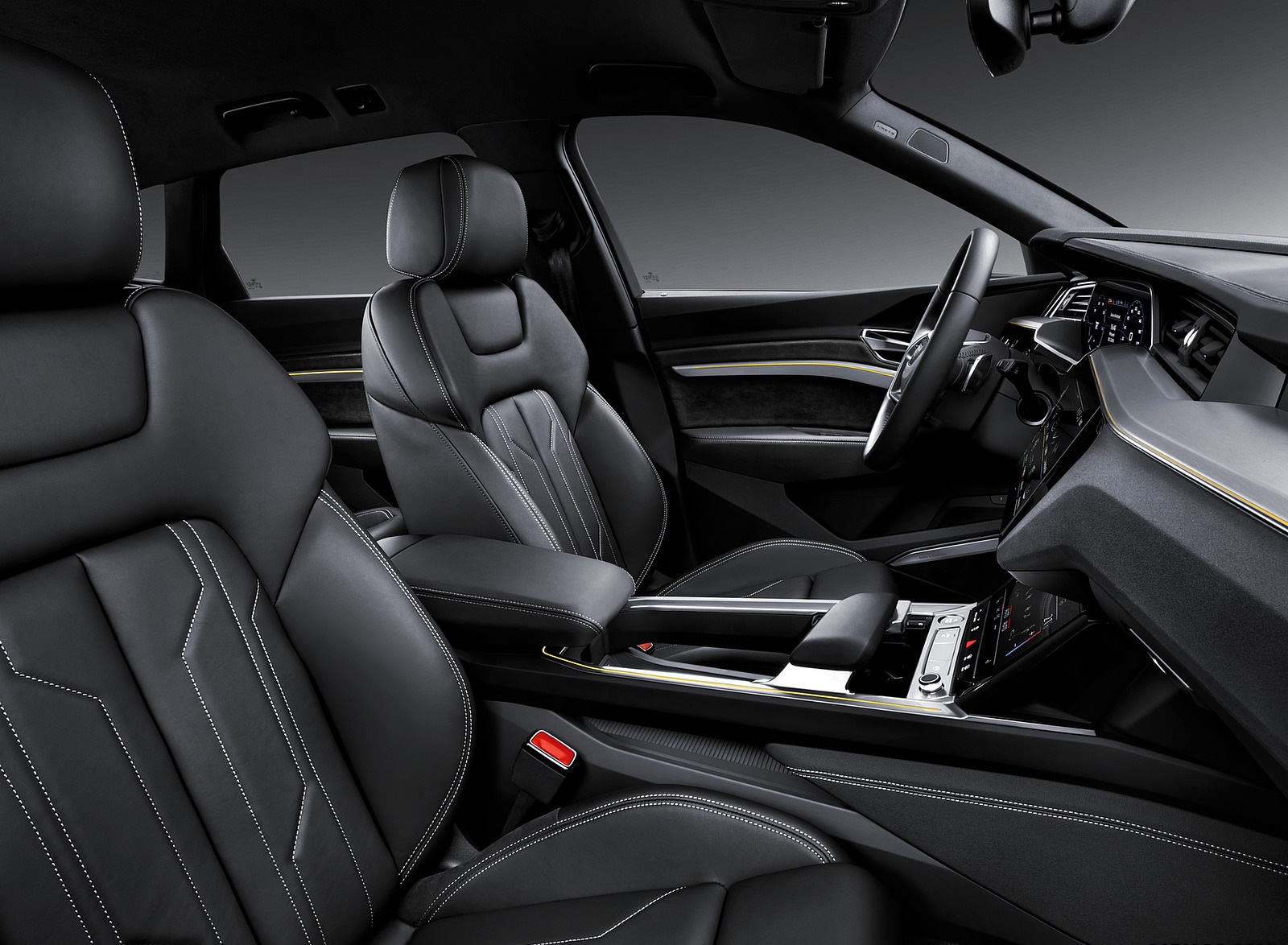 2019 Audi e-tron Electric SUV Interior Front Seats Wallpapers #134 of 234