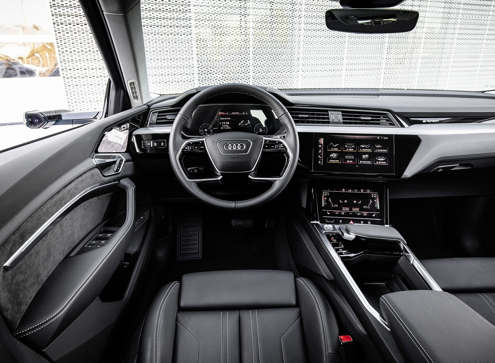 2019 Audi e-tron Interior Cockpit Wallpapers #124 of 234