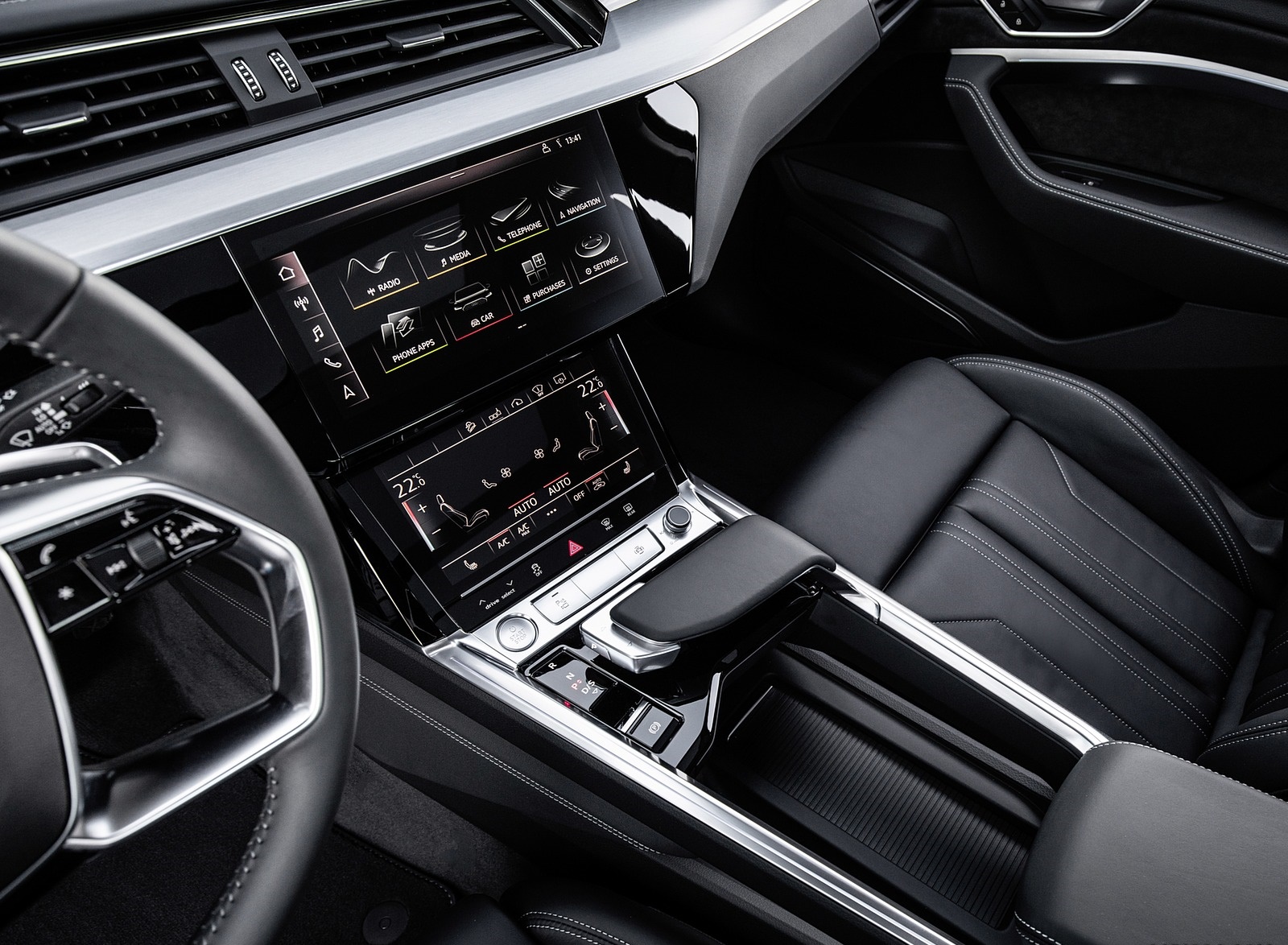 2019 Audi e-tron Interior Detail Wallpapers #123 of 234