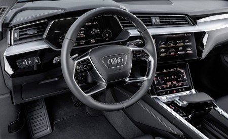 2019 Audi e-tron Interior Steering Wheel Wallpapers 450x275 (120)