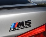 2019 BMW M5 Competition Badge Wallpapers 150x120