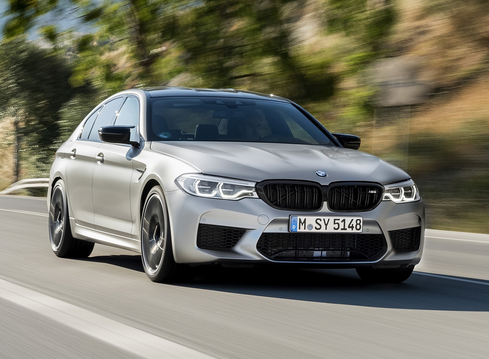 2019 BMW M5 Competition Front Three-Quarter Wallpapers #50 of 95