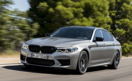 2019 BMW M5 Competition Front Three-Quarter Wallpapers 450x275 (42)