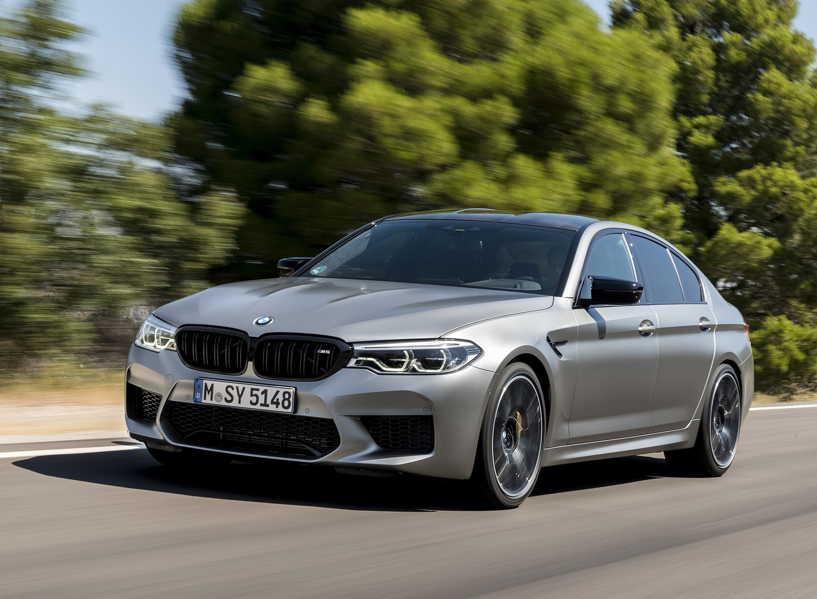 2019 BMW M5 Competition Front Three-Quarter Wallpapers #42 of 95