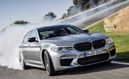 2019 BMW M5 Competition Front Three-Quarter Wallpapers 450x275 (30)