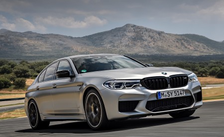 2019 BMW M5 Competition Front Three-Quarter Wallpapers 450x275 (23)