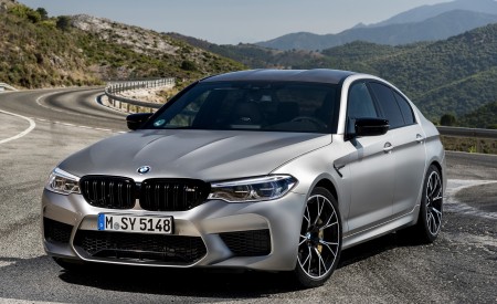 2019 BMW M5 Competition Front Three-Quarter Wallpapers 450x275 (73)