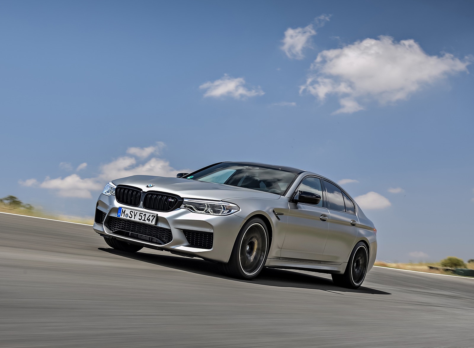2019 BMW M5 Competition Front Three-Quarter Wallpapers #21 of 95