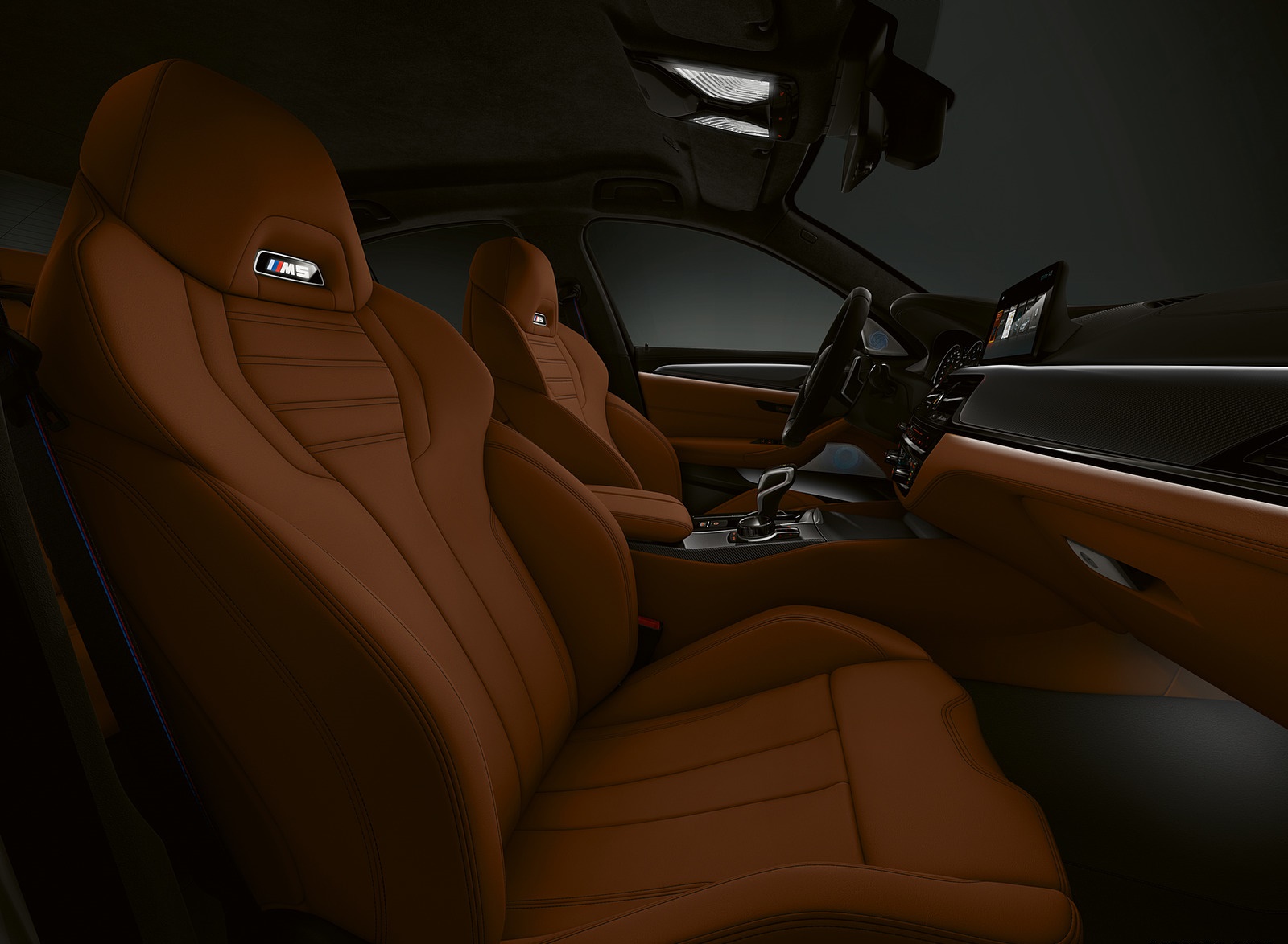2019 BMW M5 Competition Interior Front Seats Wallpapers #16 of 95