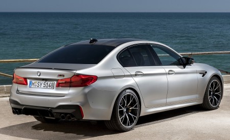 2019 BMW M5 Competition Rear Three-Quarter Wallpapers 450x275 (74)