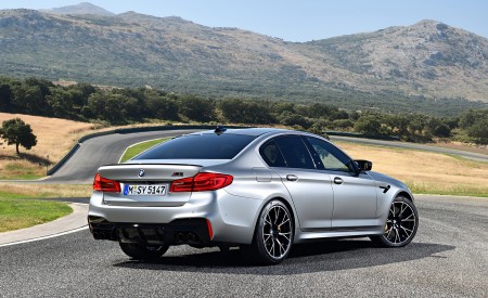 2019 BMW M5 Competition Rear Three-Quarter Wallpapers 450x275 (75)