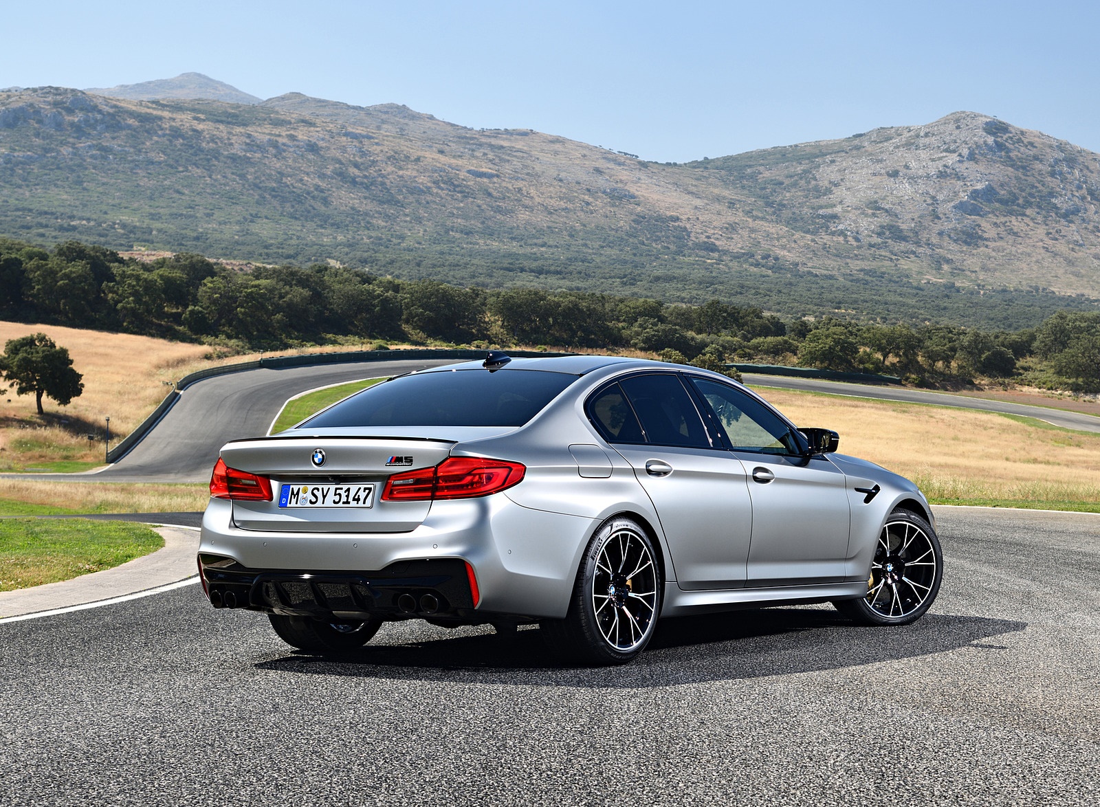 2019 BMW M5 Competition Rear Three-Quarter Wallpapers #75 of 95