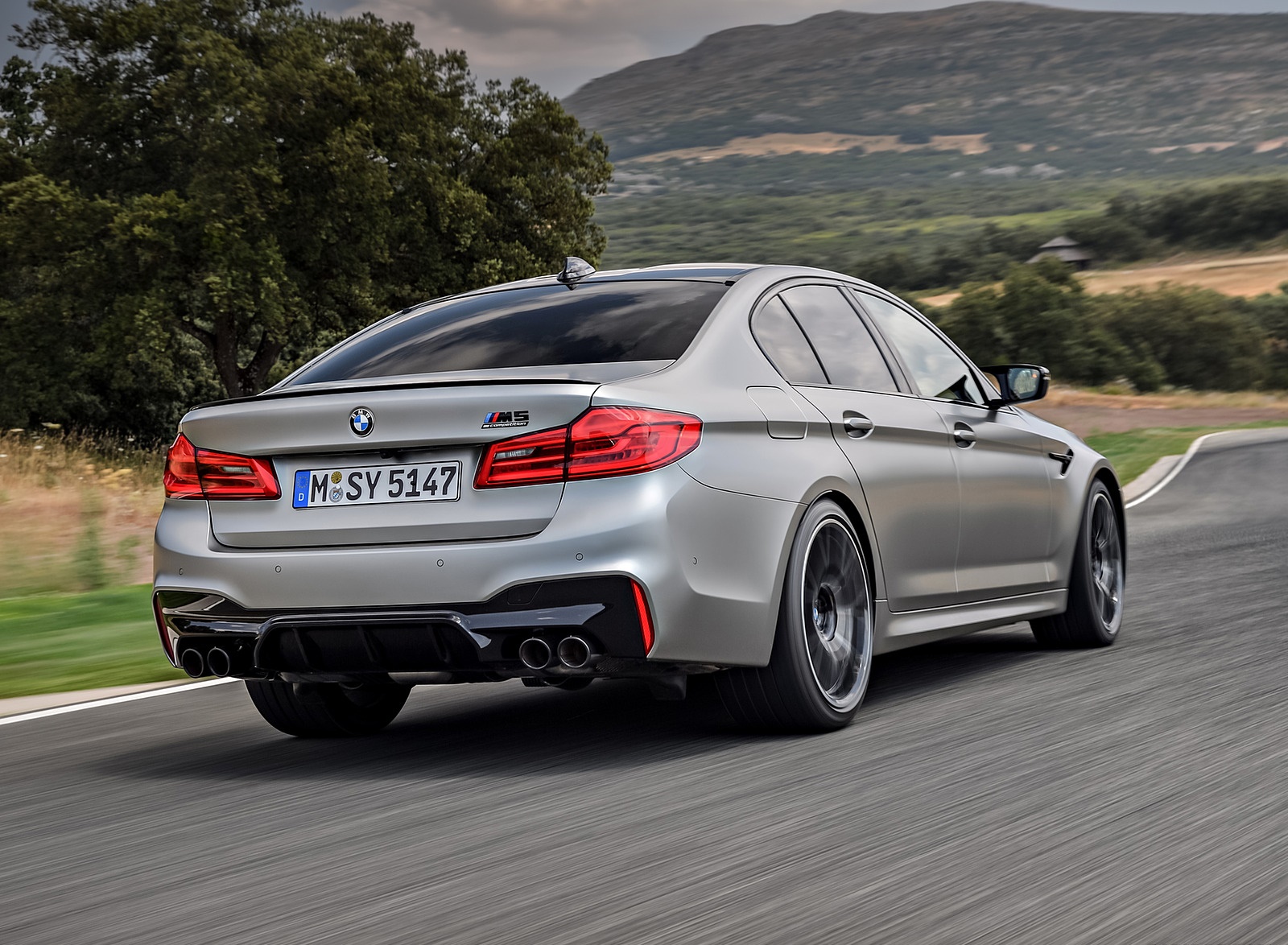 2019 BMW M5 Competition Rear Three-Quarter Wallpapers #39 of 95
