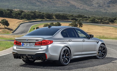 2019 BMW M5 Competition Rear Three-Quarter Wallpapers 450x275 (77)
