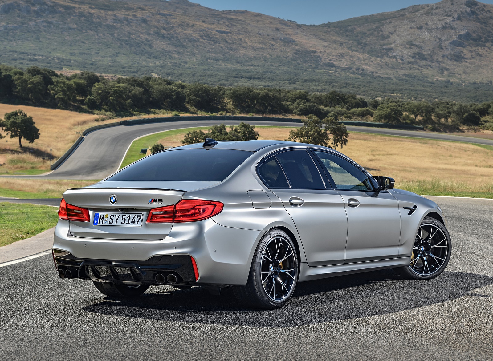 2019 BMW M5 Competition Rear Three-Quarter Wallpapers #77 of 95