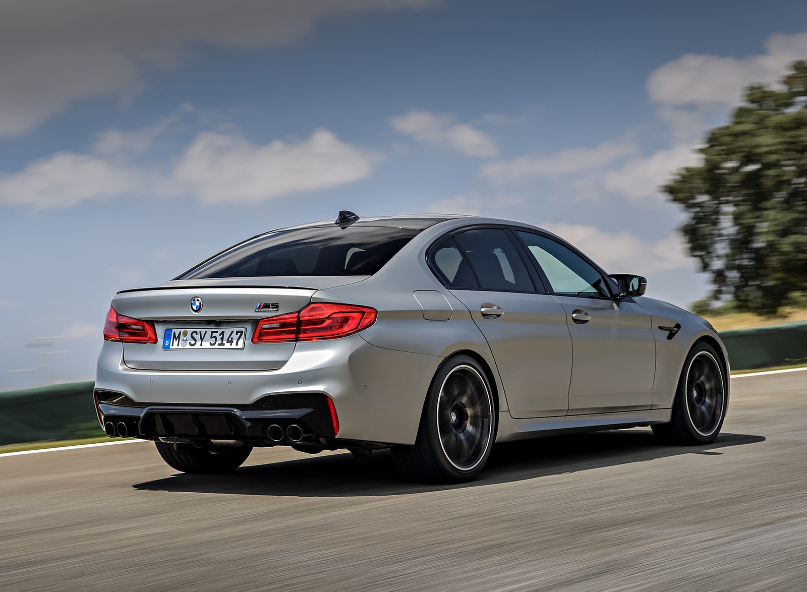 2019 BMW M5 Competition Rear Three-Quarter Wallpapers #33 of 95