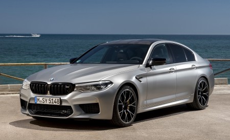 2019 BMW M5 Competition Rear Three-Quarter Wallpapers 450x275 (68)