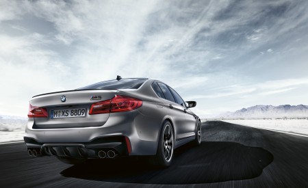 2019 BMW M5 Competition Rear Three-Quarter Wallpapers 450x275 (9)