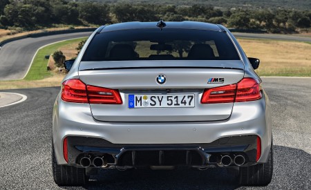 2019 BMW M5 Competition Rear Wallpapers 450x275 (69)