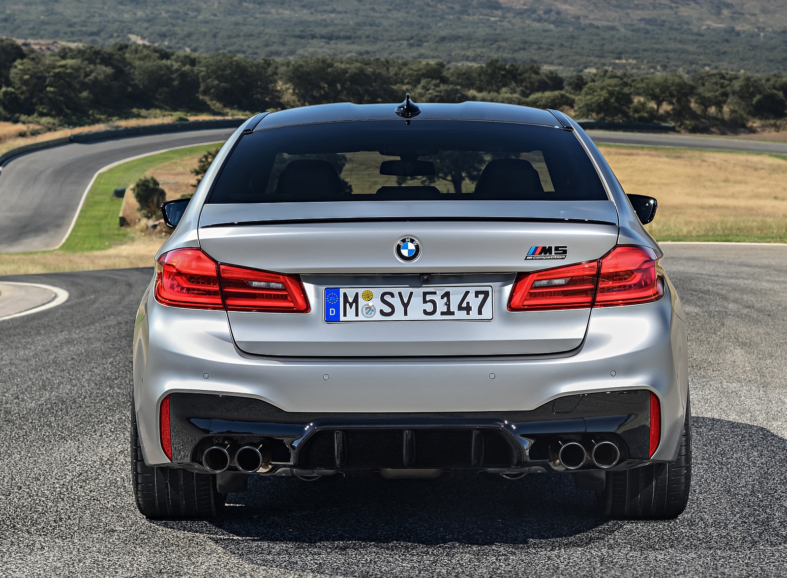 2019 BMW M5 Competition Rear Wallpapers #69 of 95