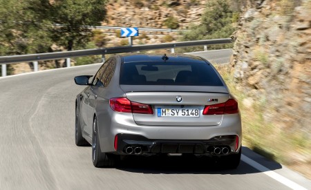 2019 BMW M5 Competition Rear Wallpapers 450x275 (57)