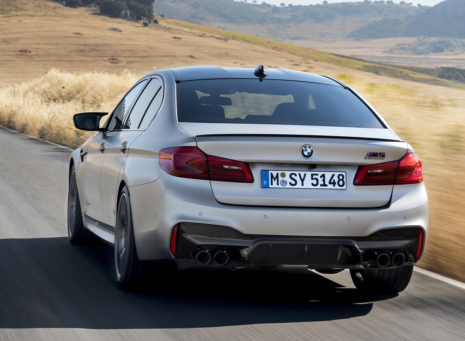2019 BMW M5 Competition Rear Wallpapers #49 of 95