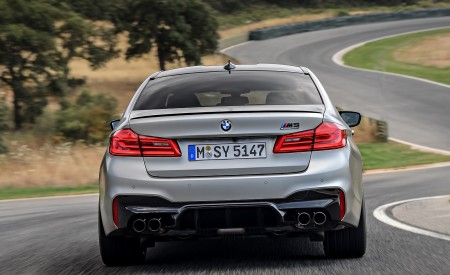 2019 BMW M5 Competition Rear Wallpapers 450x275 (40)