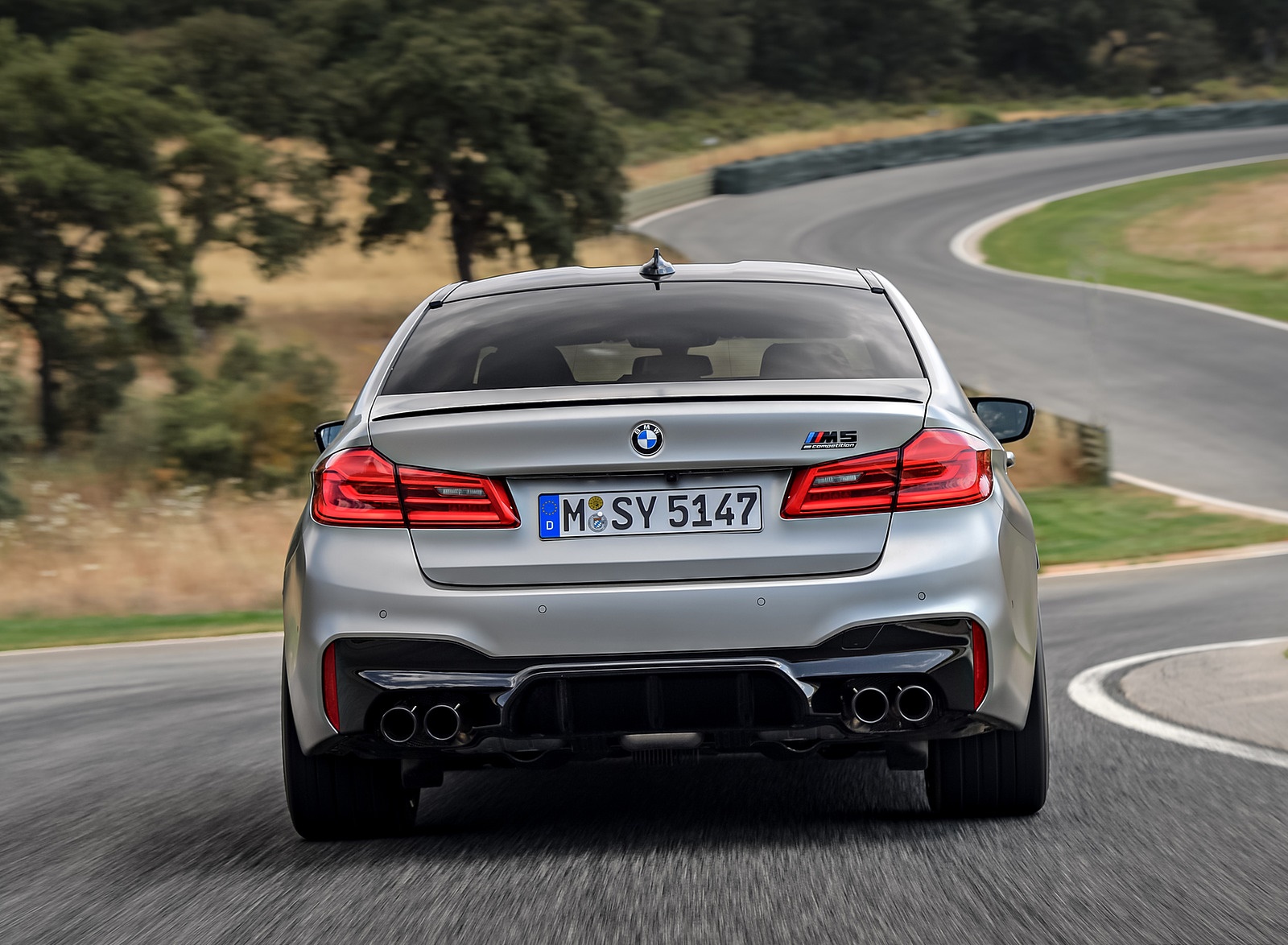 2019 BMW M5 Competition Rear Wallpapers #40 of 95