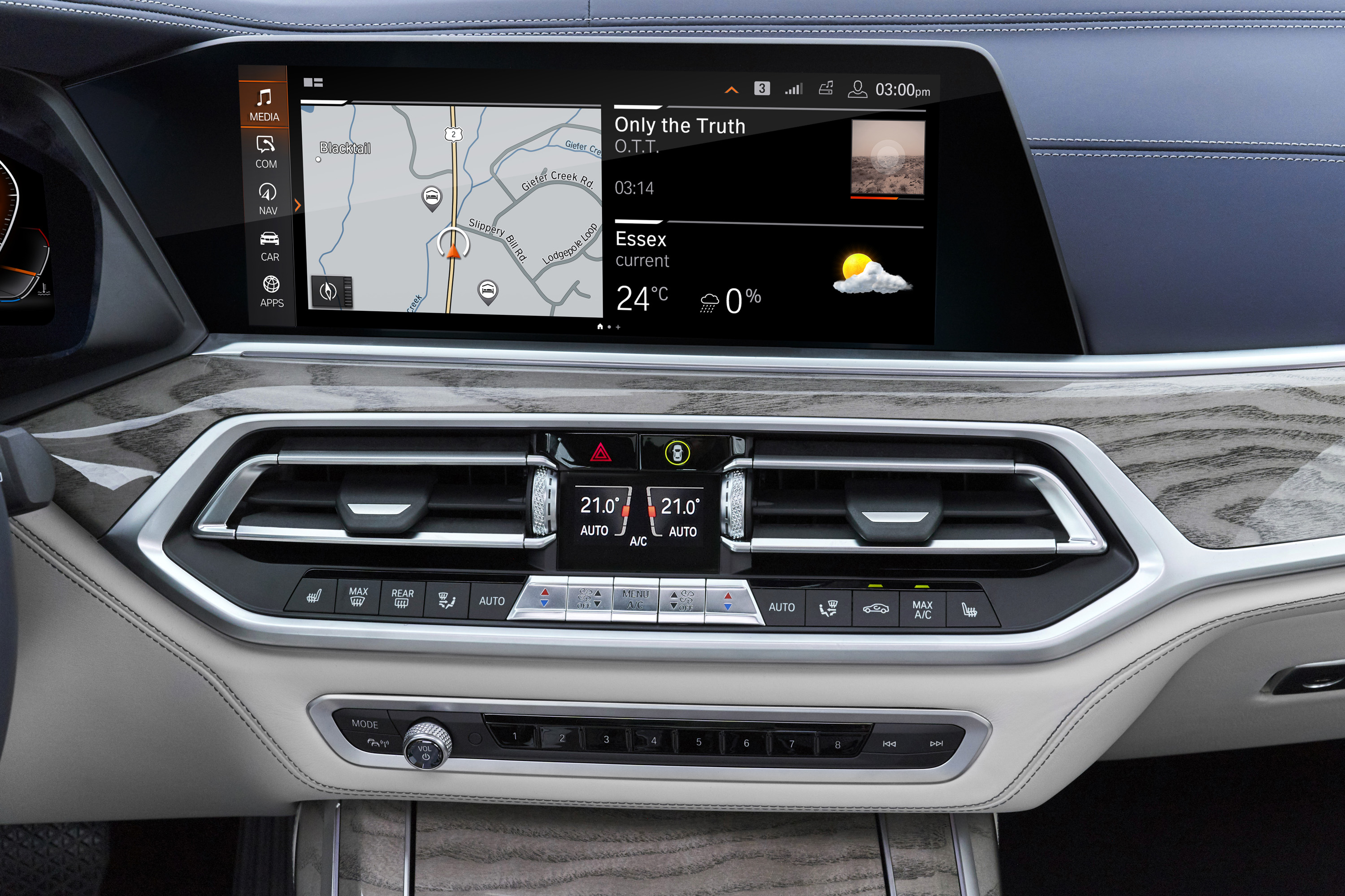 2019 BMW X7 Central Console Wallpapers #64 of 68