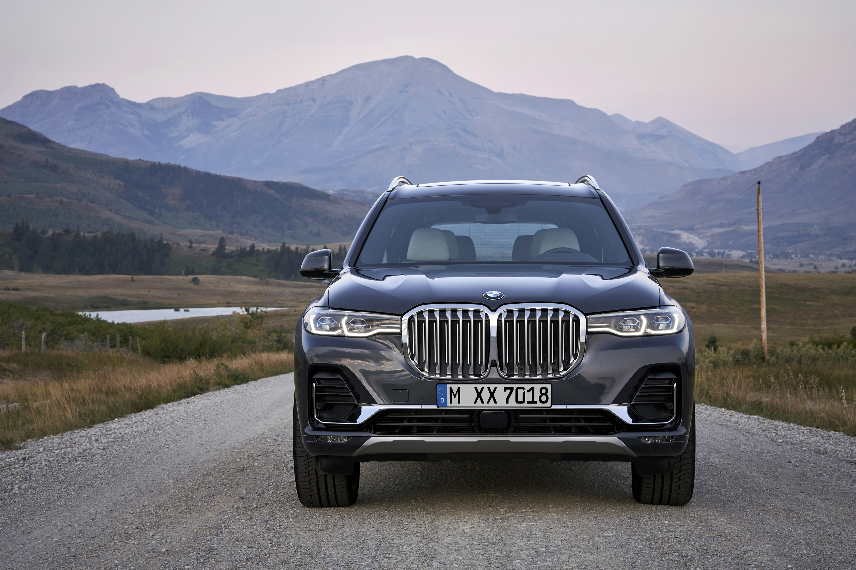 2019 BMW X7 (Color: Arctic Grey) Front Wallpapers #22 of 68