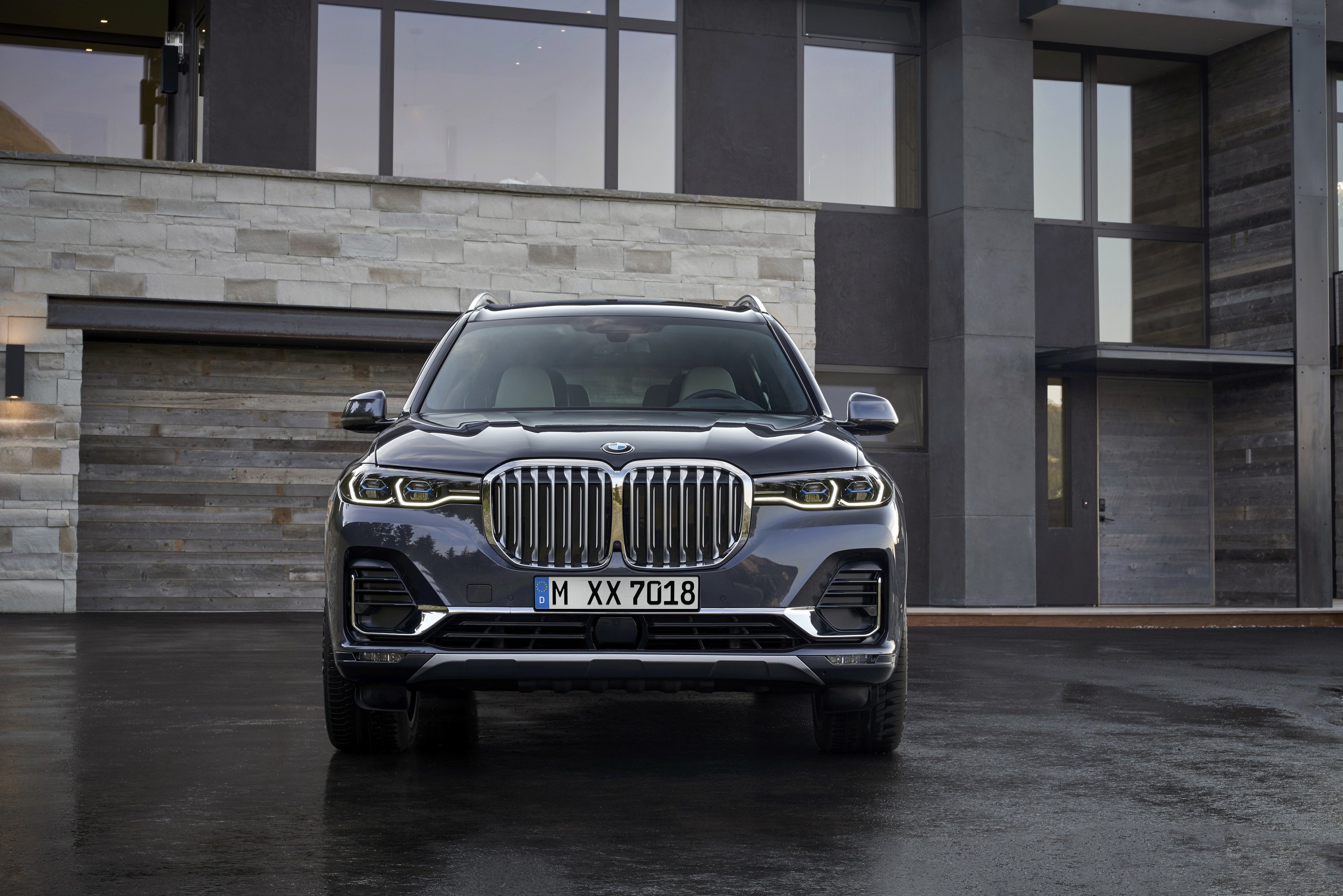 2019 BMW X7 (Color: Arctic Grey) Front Wallpapers #16 of 68
