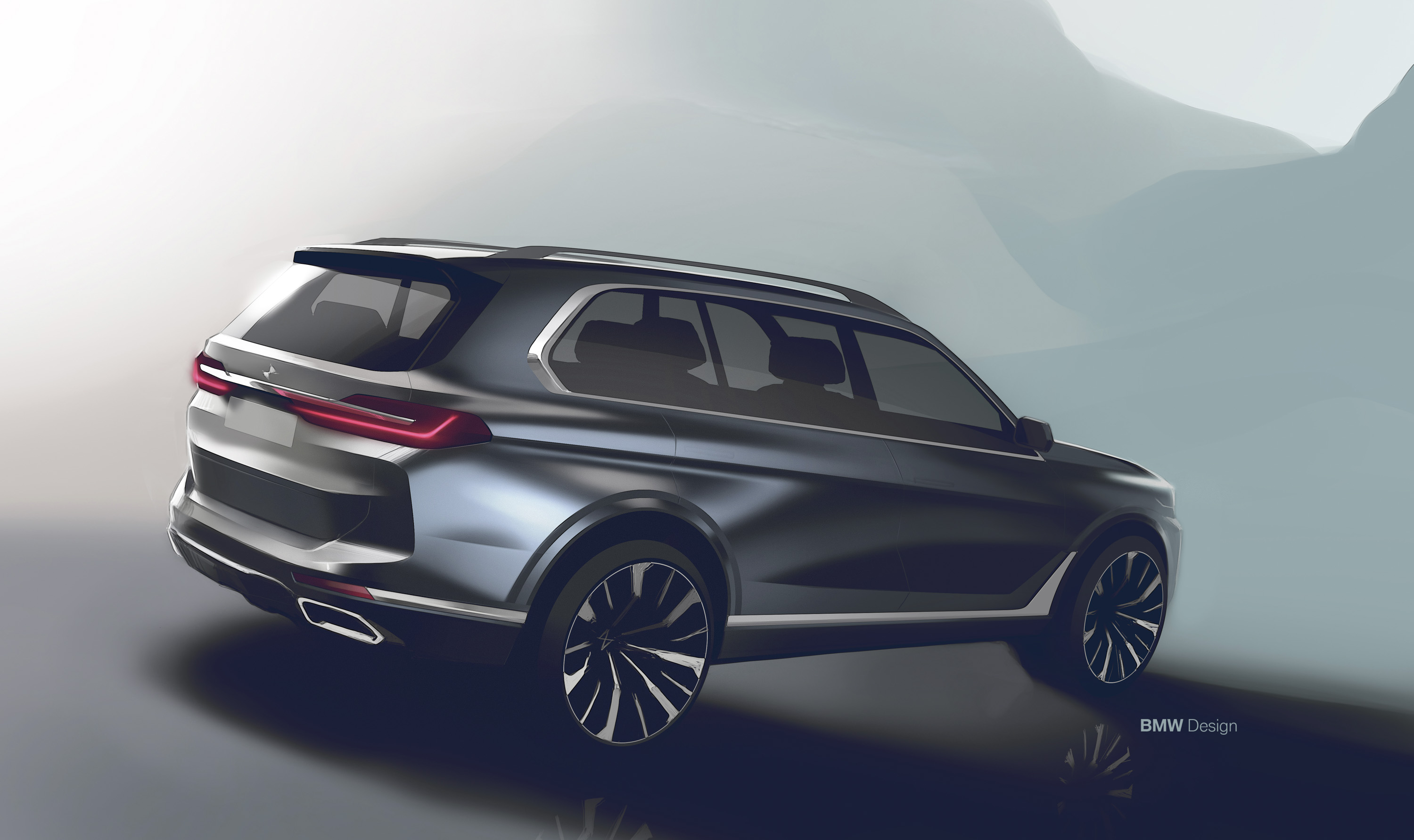 2019 BMW X7 Design Sketch Wallpapers #66 of 68