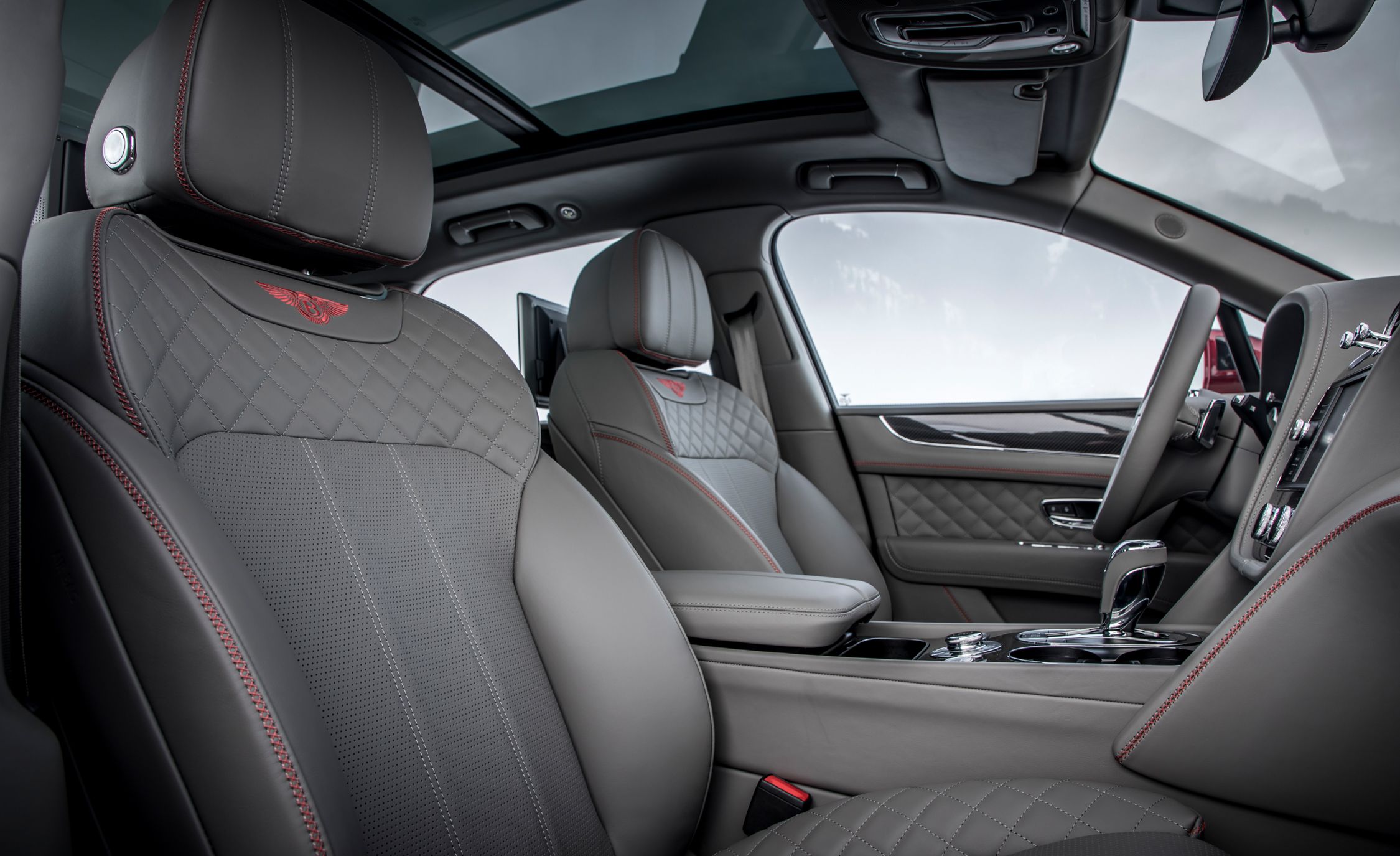 2019 Bentley Bentayga V8 Interior Front Seats Wallpapers #41 of 48