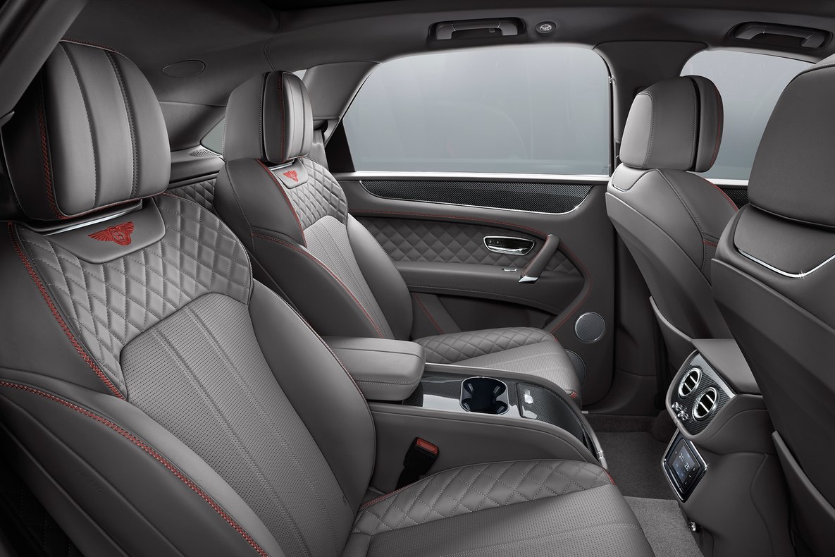 2019 Bentley Bentayga V8 Interior Rear Seats Wallpapers #34 of 48