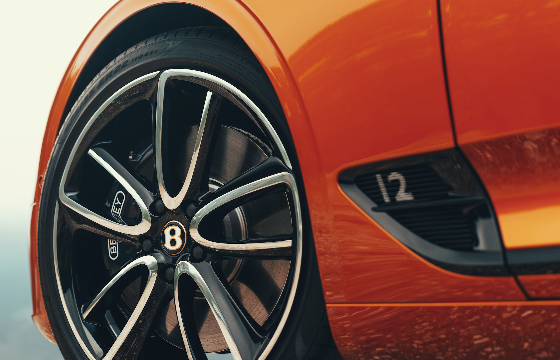 2019 Bentley Continental GT Convertible (Color: Orange Flame) Wheel Wallpapers #18 of 108