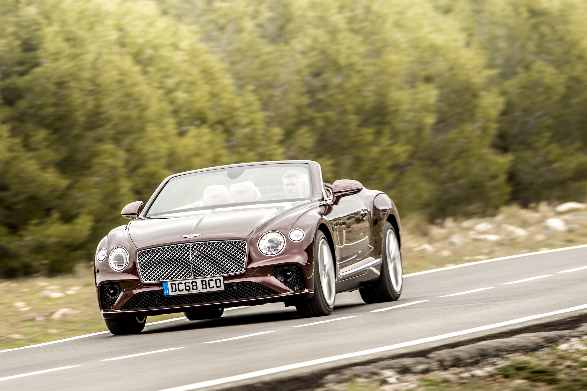 2019 Bentley Continental GT Convertible Front Wallpapers #44 of 108