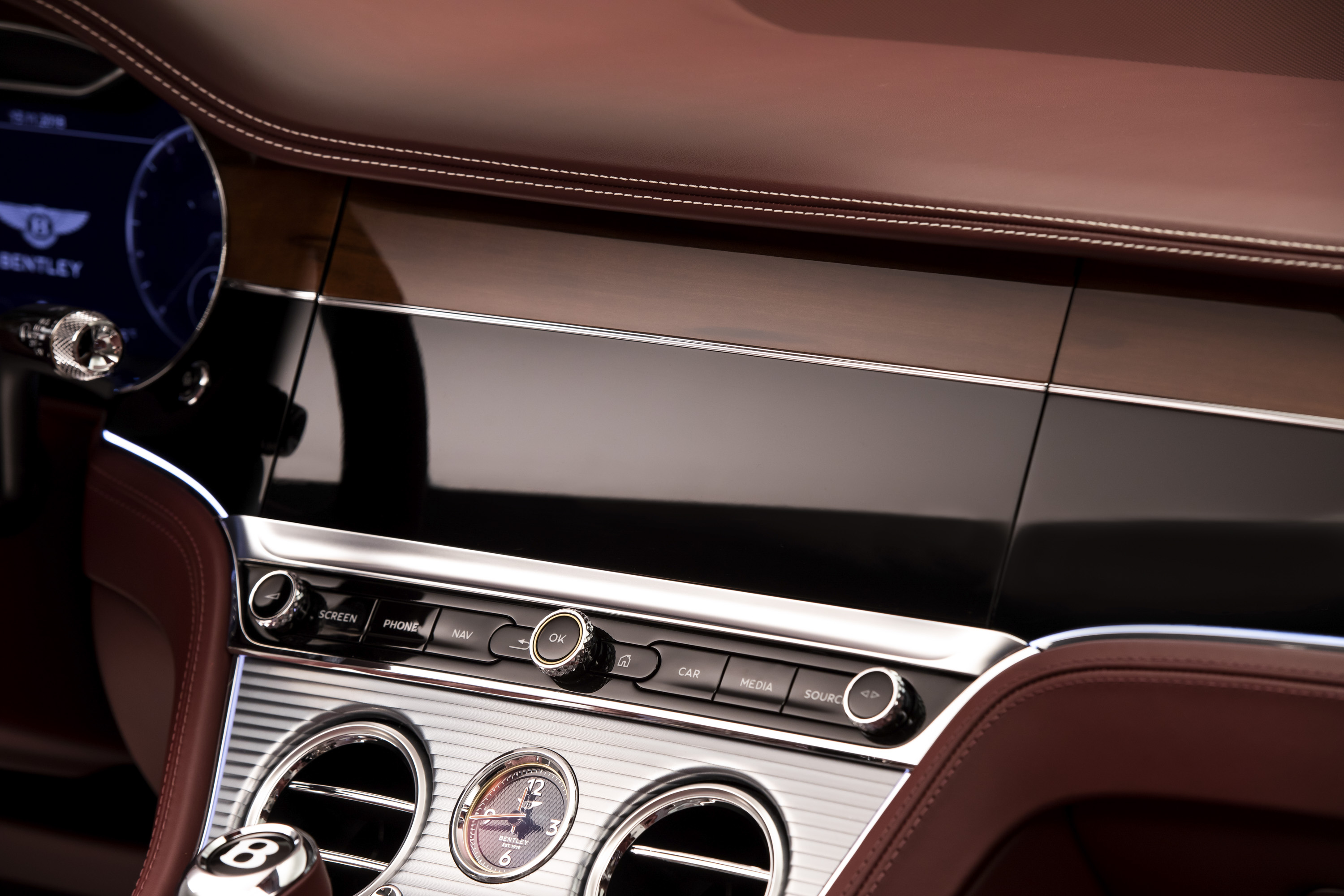 2019 Bentley Continental GT Convertible Interior Detail Wallpapers #92 of 108