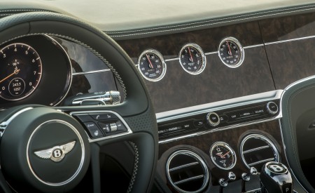2019 Bentley Continental GT Convertible Interior Steering Wheel Wallpapers 450x275 (57)