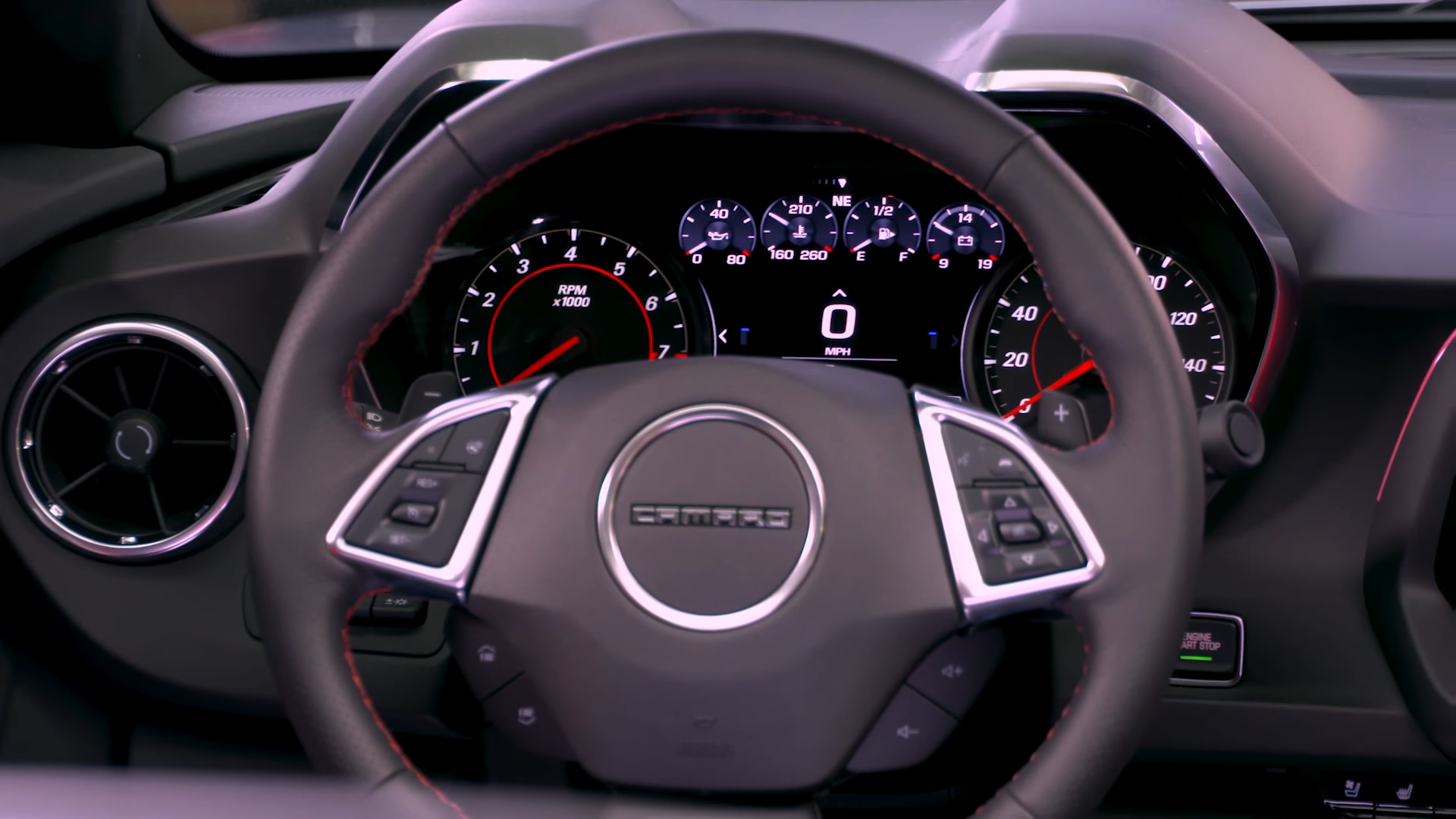 2019 Chevrolet Camaro SS Coupe Interior Steering Wheel Wallpapers #139 of 148