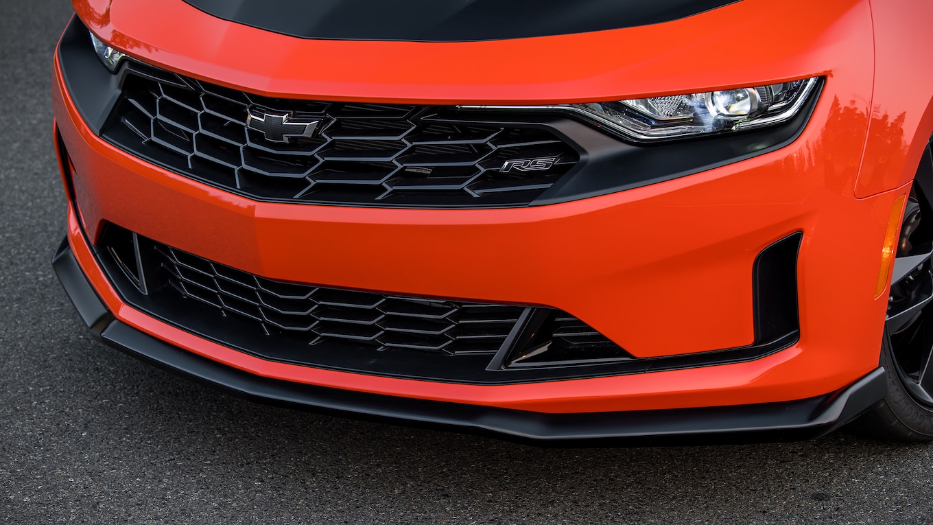2019 Chevrolet Camaro Turbo 1LE Grill Wallpapers #40 of 148