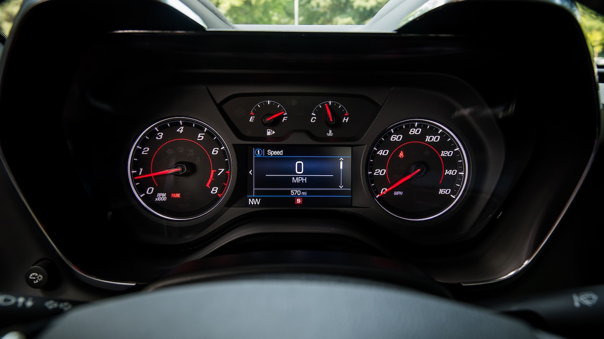 2019 Chevrolet Camaro Turbo 1LE Instrument Cluster Wallpapers #81 of 148