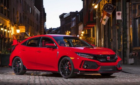 2019 Honda Civic Type R (Color: Rallye Red) Front Three-Quarter Wallpapers 450x275 (48)